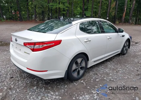 2013 Kia Optima Hybrid Ex from USA, damaged, VIN KNAGM4AD4D5058890